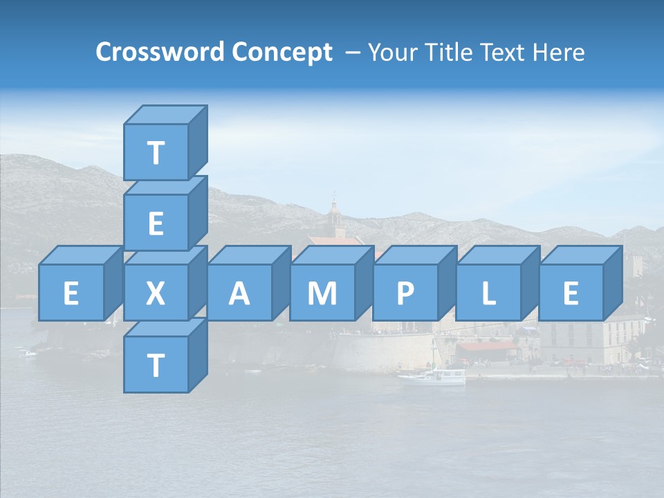 Croatia Summer Old PowerPoint Template