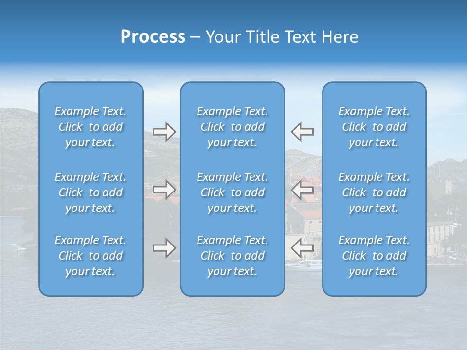 Croatia Summer Old PowerPoint Template