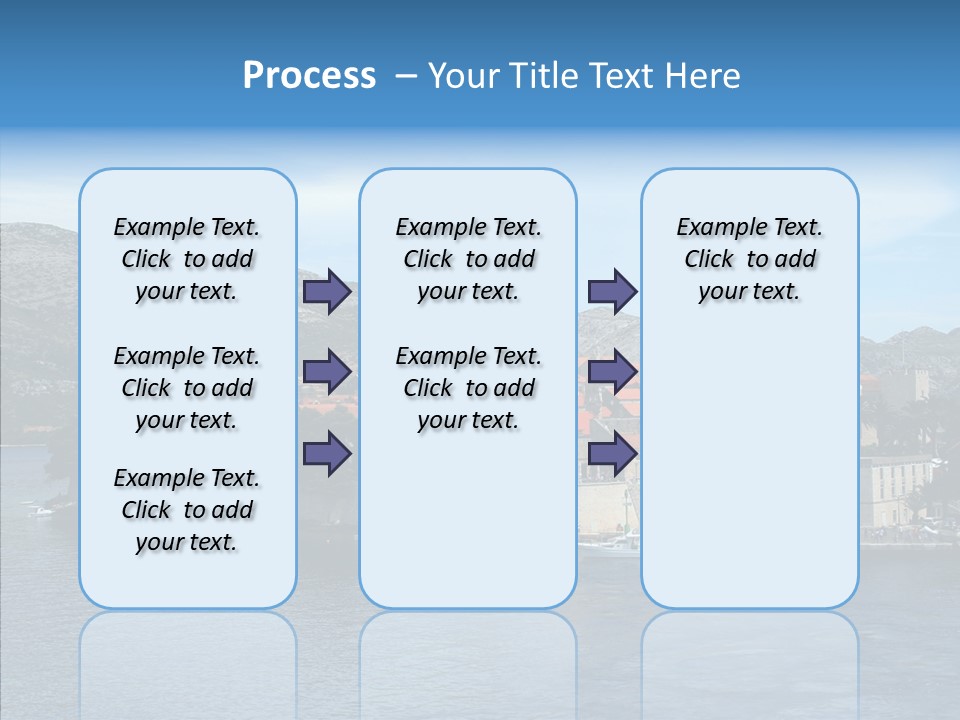 Croatia Summer Old PowerPoint Template