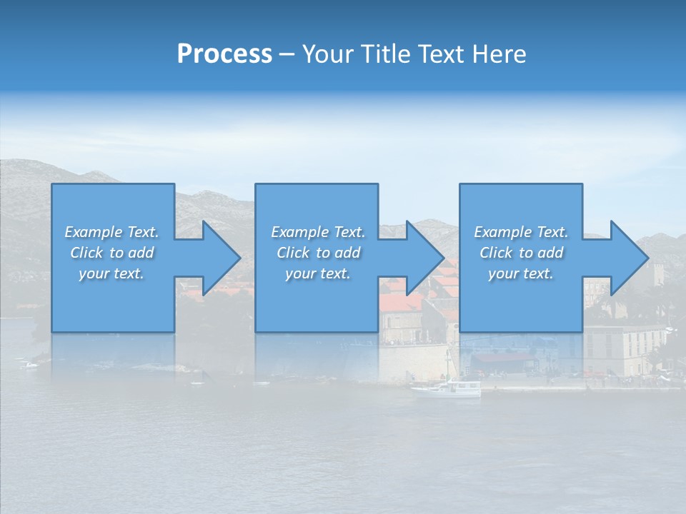 Croatia Summer Old PowerPoint Template