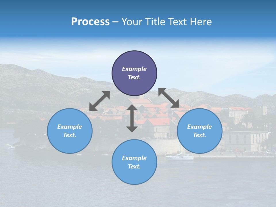 Croatia Summer Old PowerPoint Template