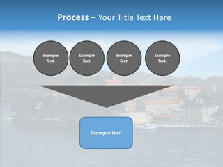 Croatia Summer Old PowerPoint Template