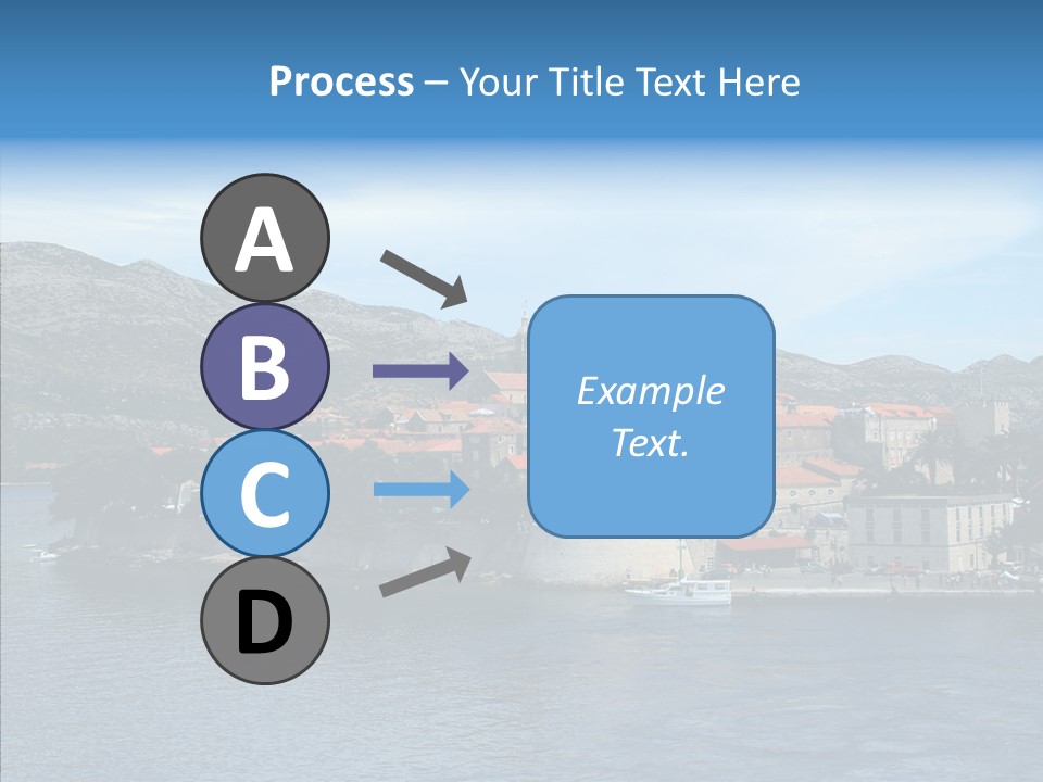 Croatia Summer Old PowerPoint Template