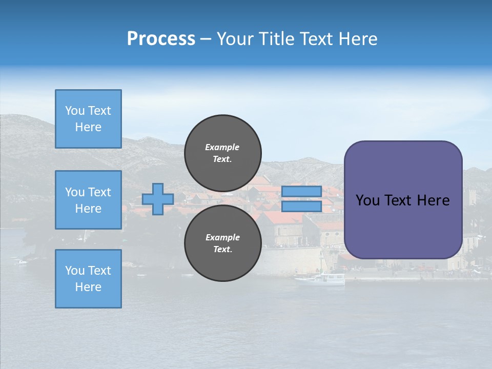 Croatia Summer Old PowerPoint Template