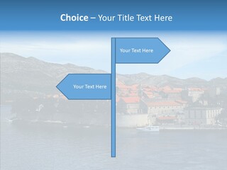 Croatia Summer Old PowerPoint Template