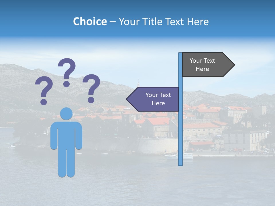 Croatia Summer Old PowerPoint Template