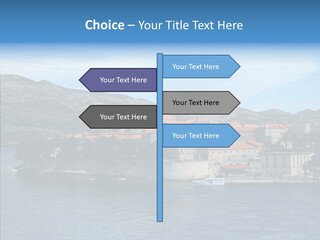 Croatia Summer Old PowerPoint Template