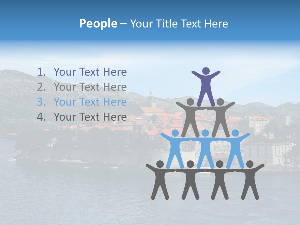 Croatia Summer Old PowerPoint Template