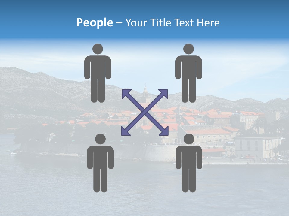 Croatia Summer Old PowerPoint Template