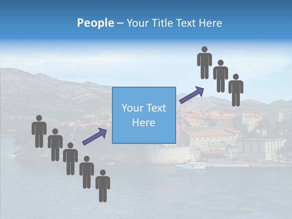 Croatia Summer Old PowerPoint Template