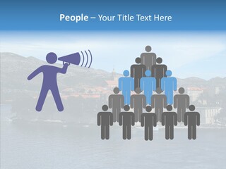 Croatia Summer Old PowerPoint Template