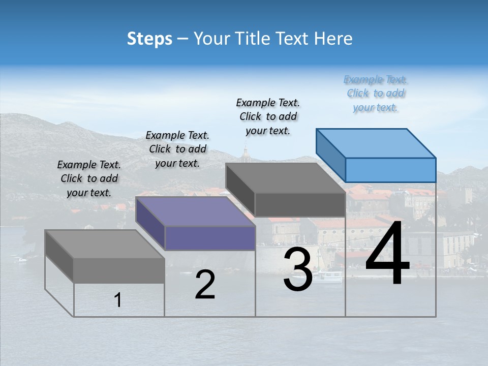Croatia Summer Old PowerPoint Template