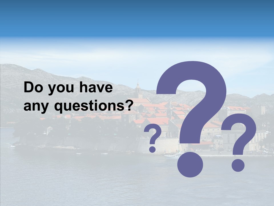 Croatia Summer Old PowerPoint Template