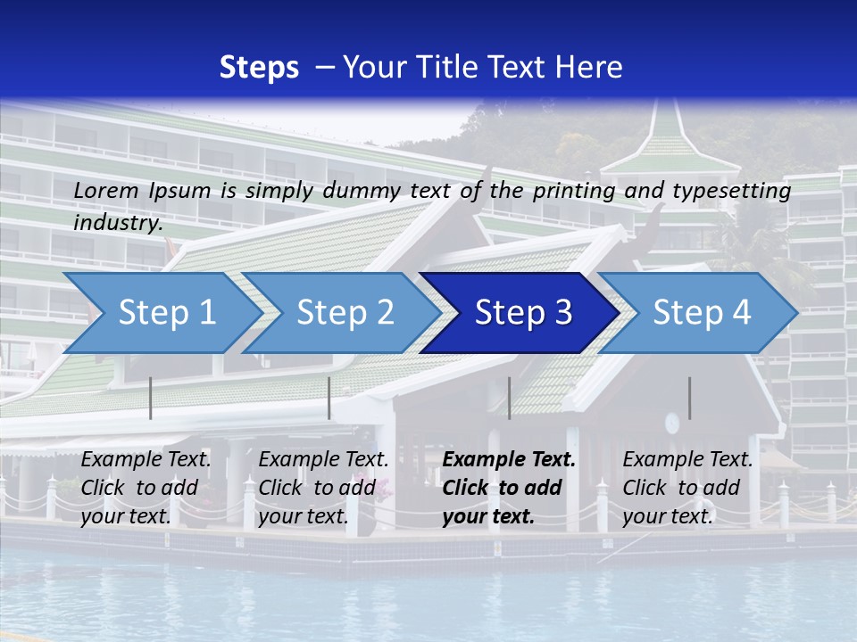 Horizon Hotel Bright PowerPoint Template