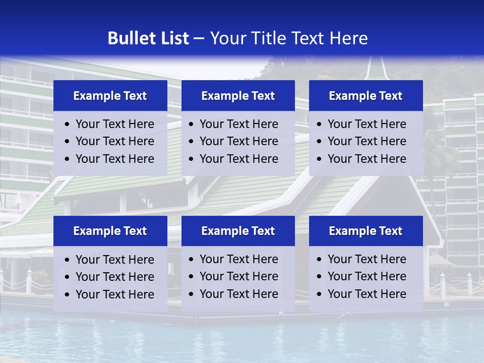 Horizon Hotel Bright PowerPoint Template