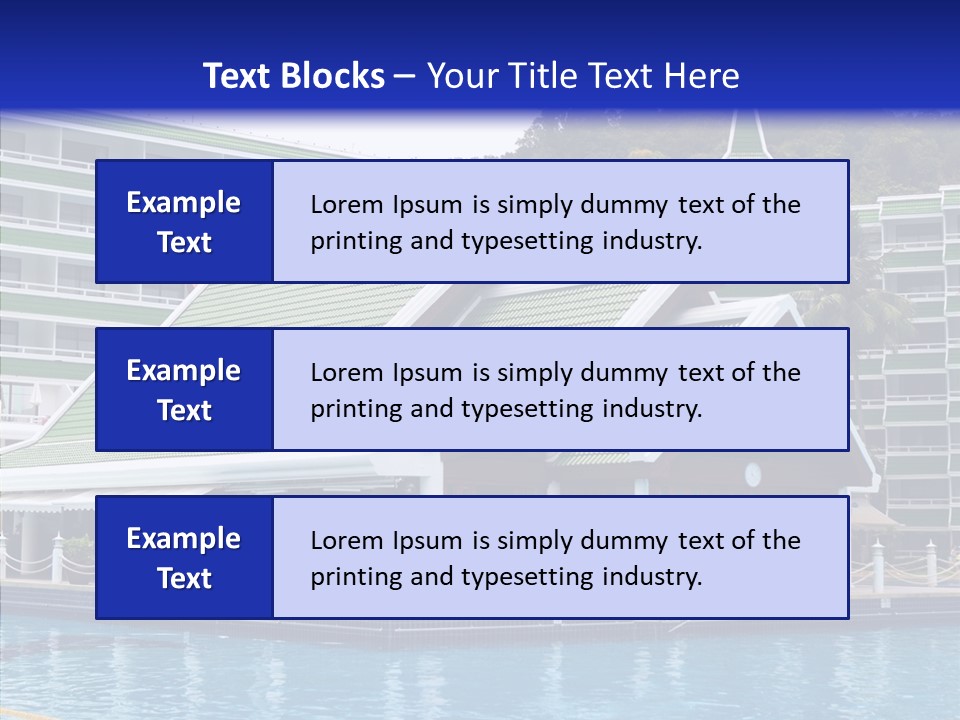 Horizon Hotel Bright PowerPoint Template