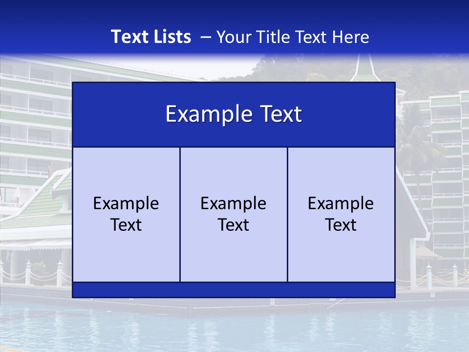 Horizon Hotel Bright PowerPoint Template
