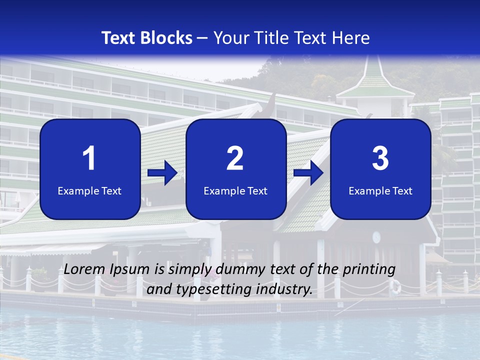 Horizon Hotel Bright PowerPoint Template