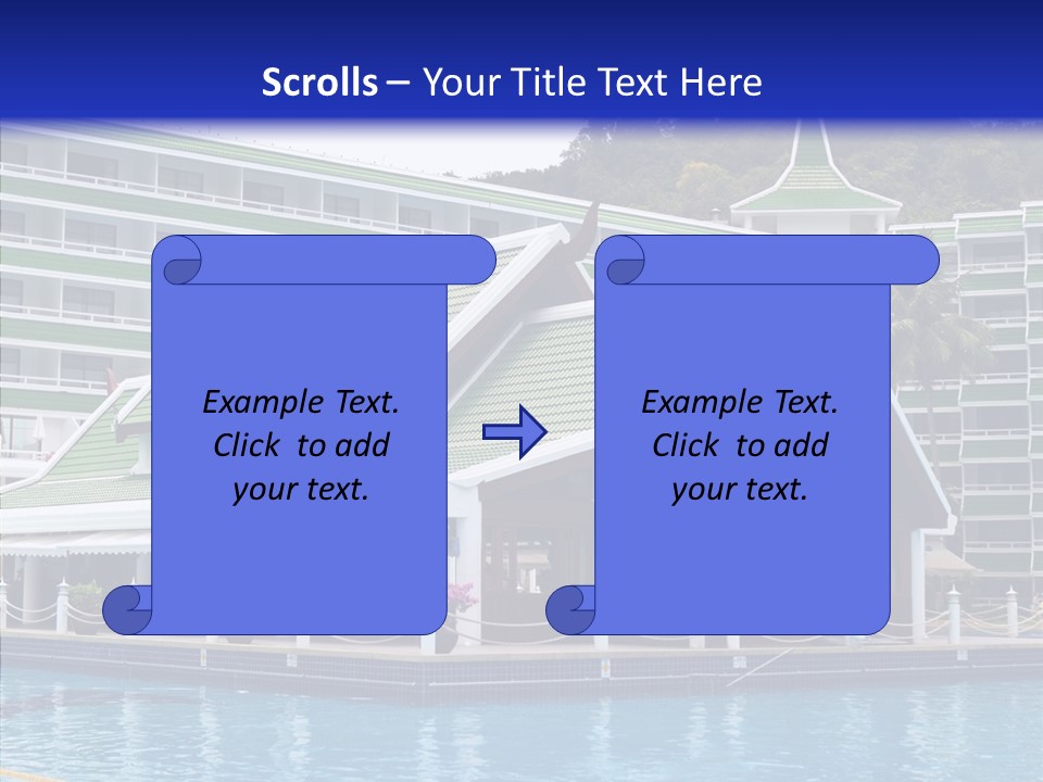 Horizon Hotel Bright PowerPoint Template