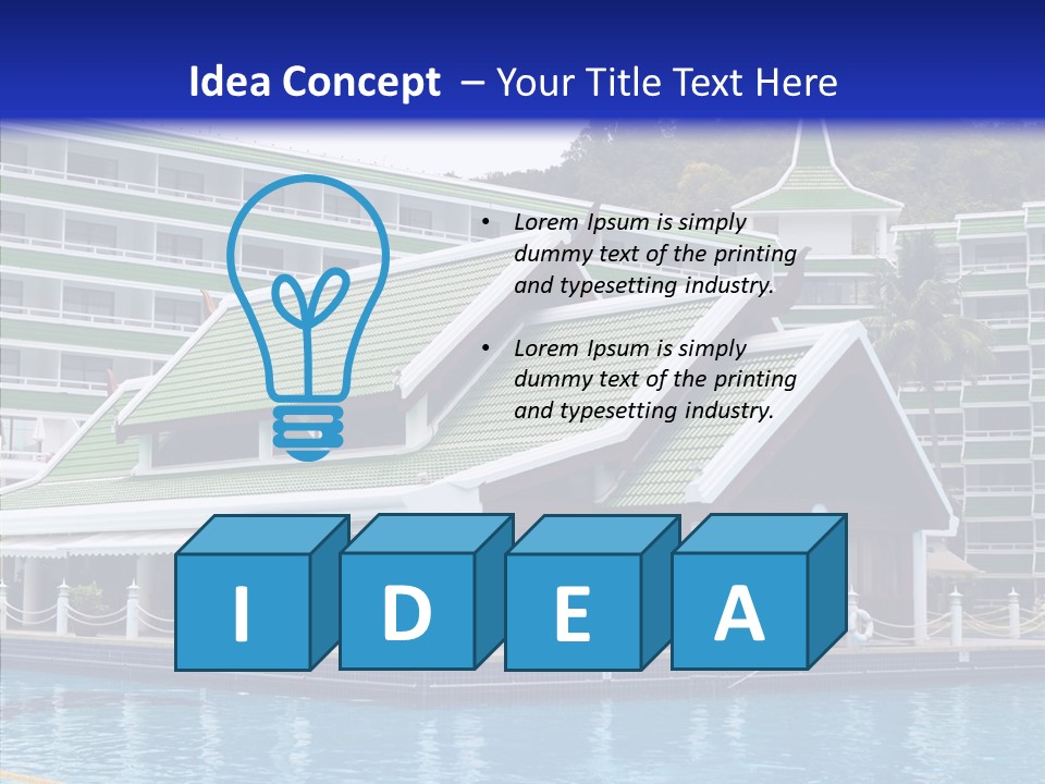 Horizon Hotel Bright PowerPoint Template