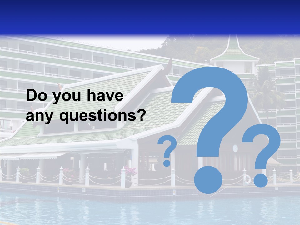 Horizon Hotel Bright PowerPoint Template