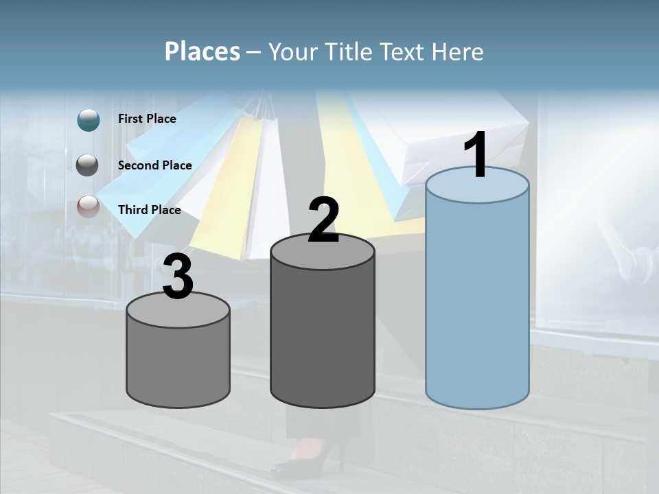 Cheerful Customer People PowerPoint Template