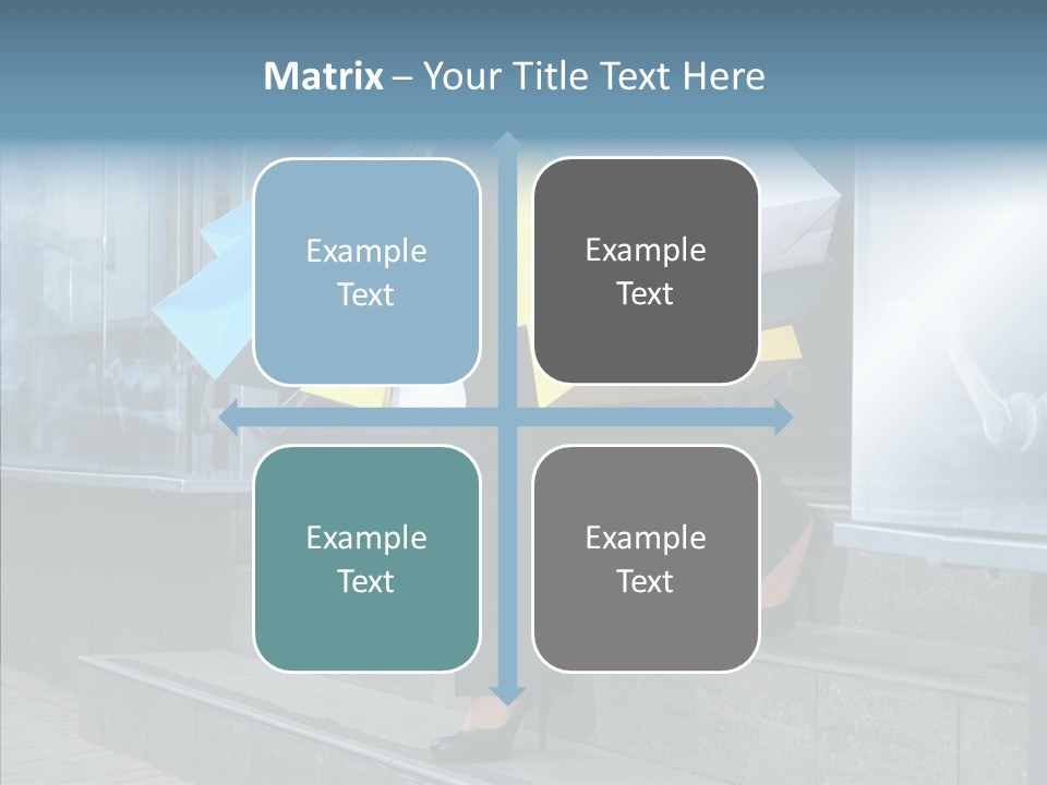 Cheerful Customer People PowerPoint Template