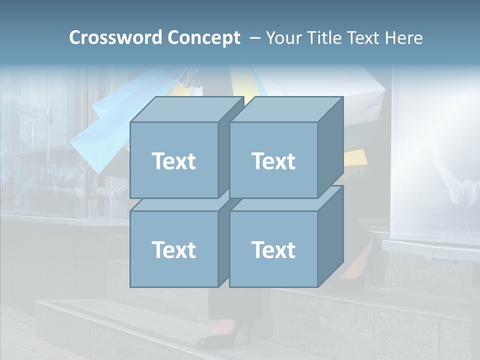 Cheerful Customer People PowerPoint Template
