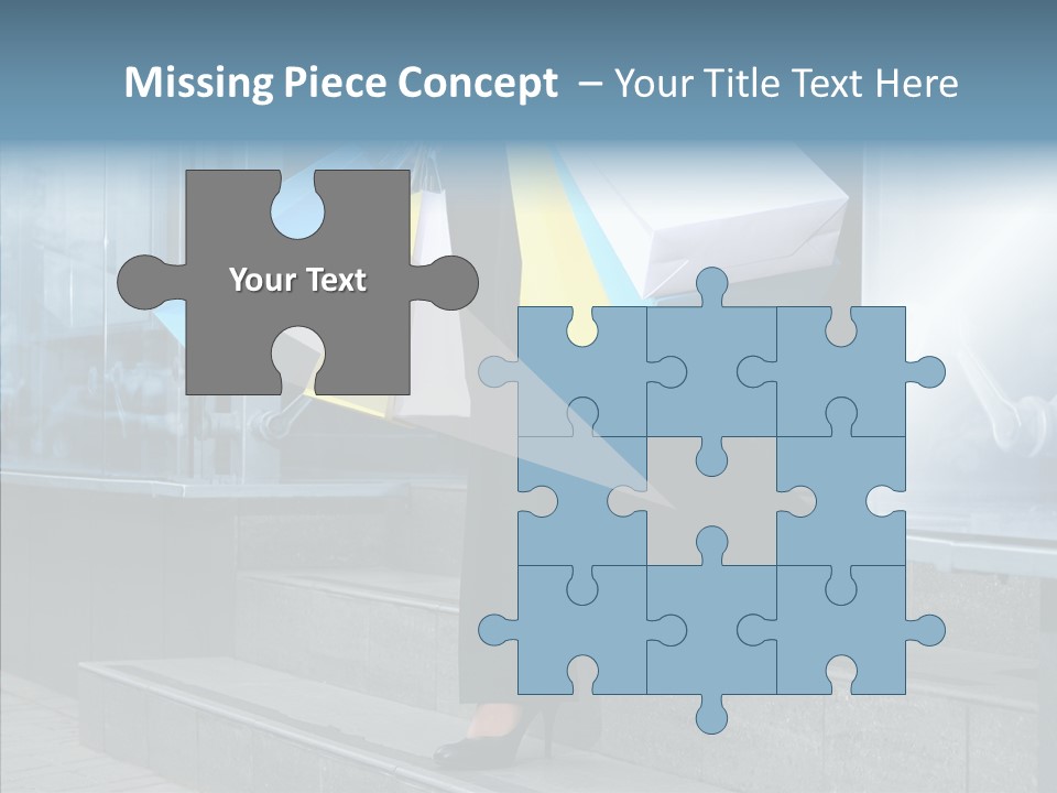 Cheerful Customer People PowerPoint Template