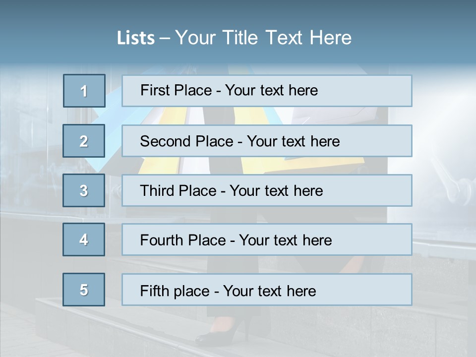 Cheerful Customer People PowerPoint Template