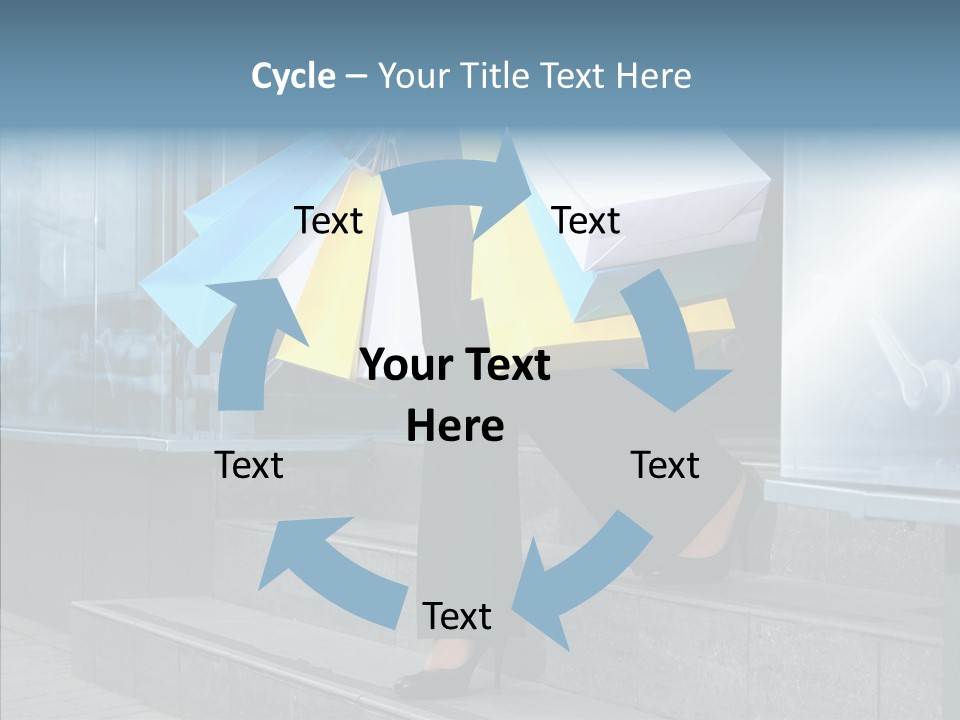 Cheerful Customer People PowerPoint Template