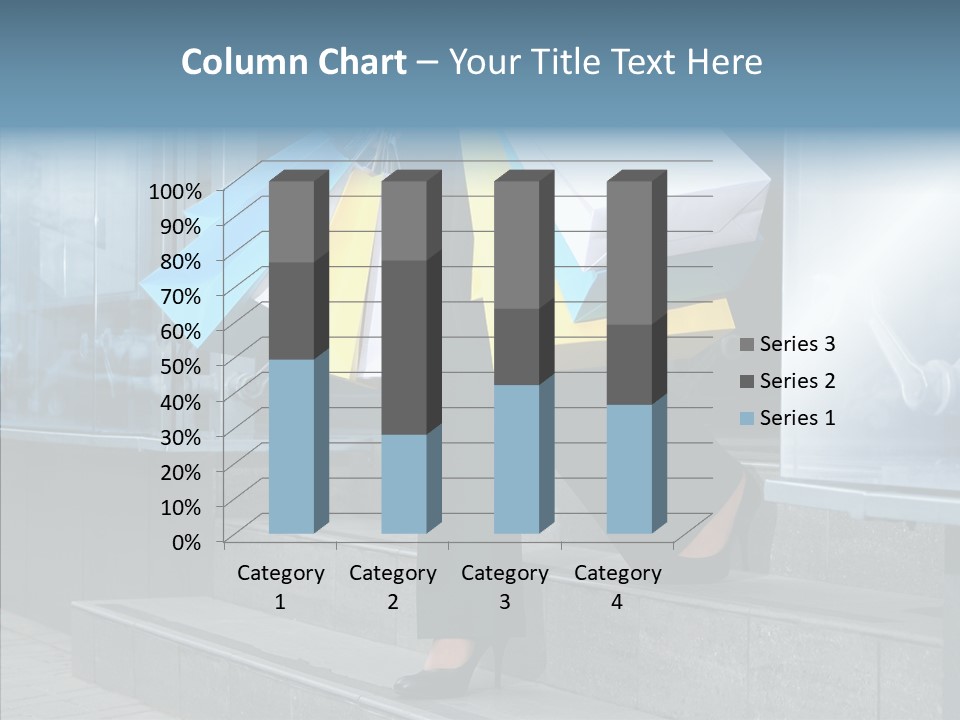 Cheerful Customer People PowerPoint Template