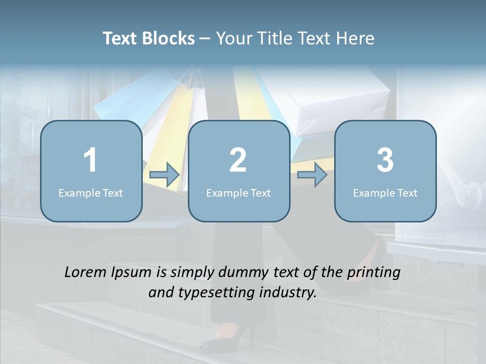 Cheerful Customer People PowerPoint Template