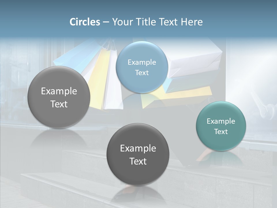 Cheerful Customer People PowerPoint Template