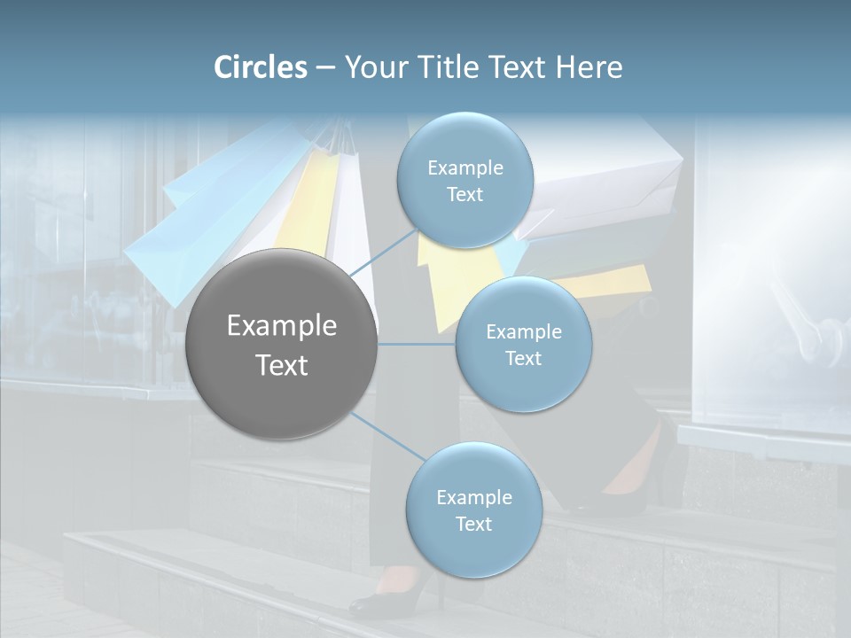 Cheerful Customer People PowerPoint Template