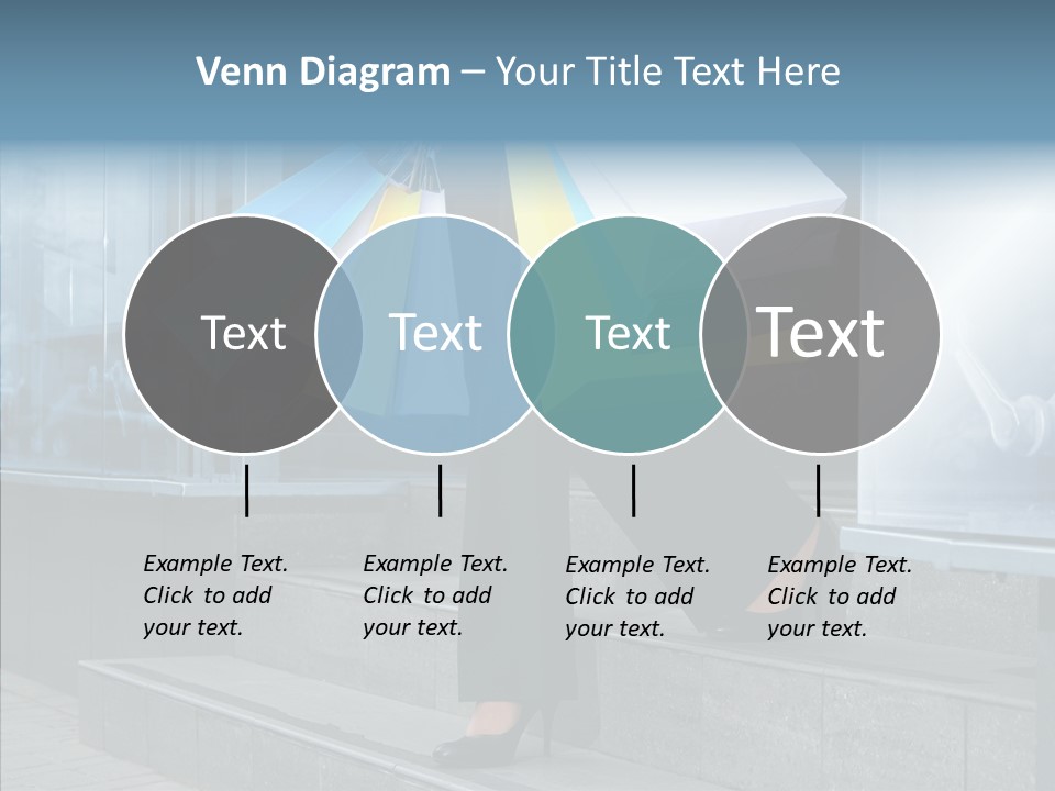 Cheerful Customer People PowerPoint Template