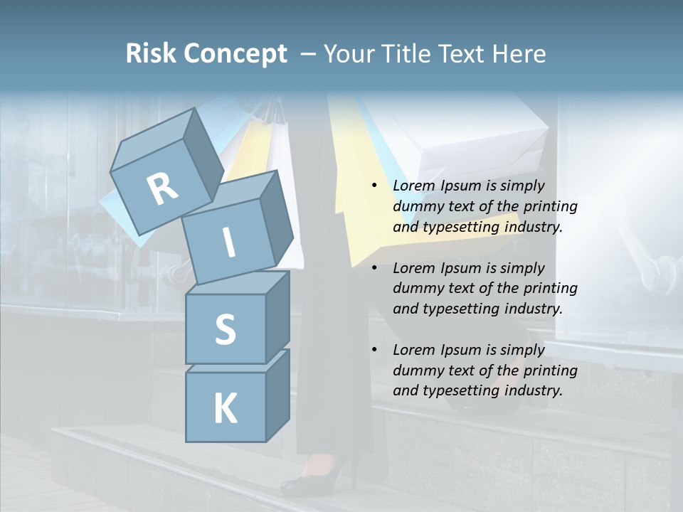 Cheerful Customer People PowerPoint Template