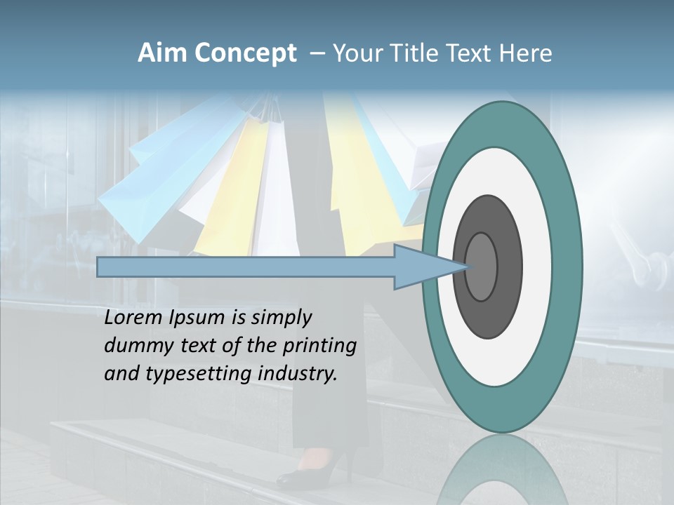 Cheerful Customer People PowerPoint Template