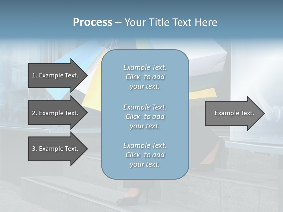 Cheerful Customer People PowerPoint Template