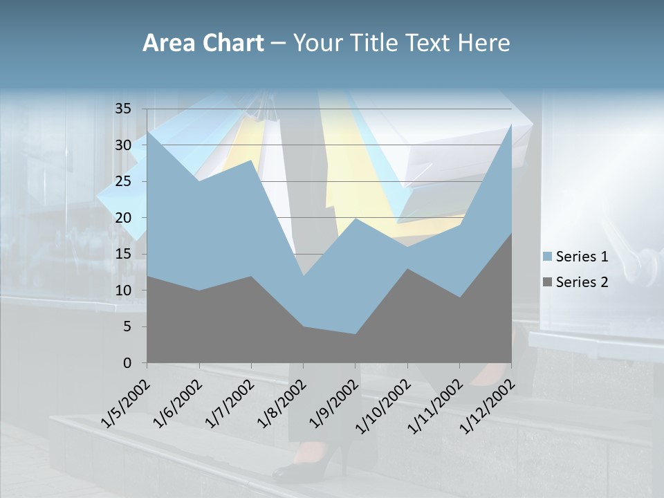 Cheerful Customer People PowerPoint Template