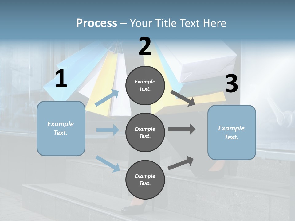 Cheerful Customer People PowerPoint Template