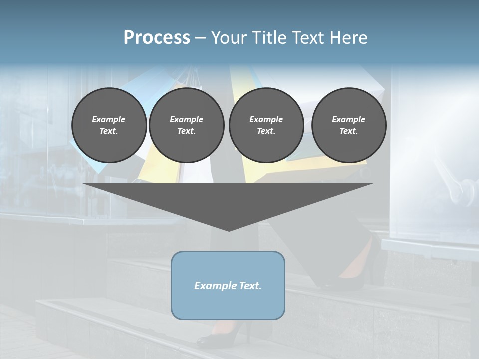 Cheerful Customer People PowerPoint Template