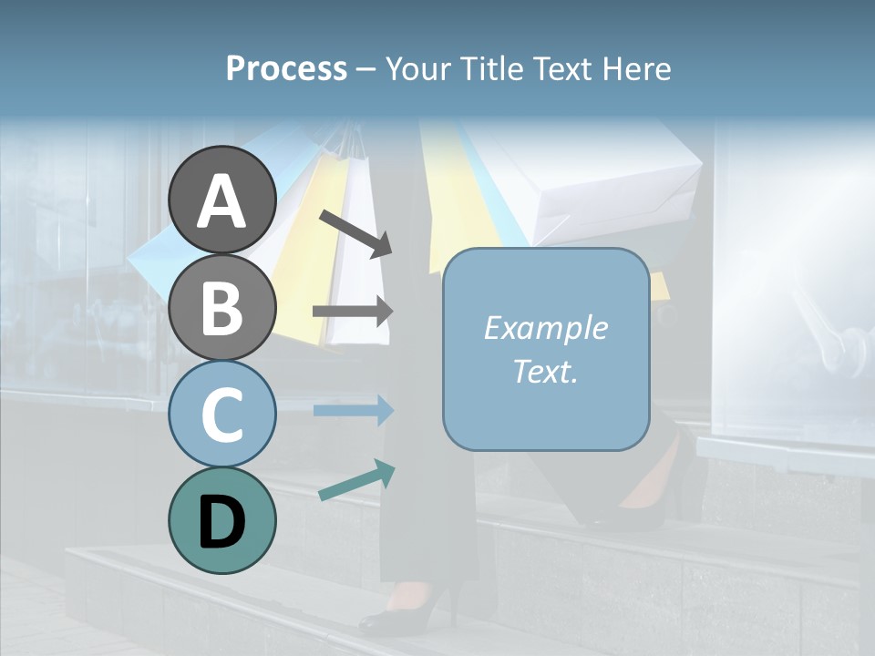 Cheerful Customer People PowerPoint Template