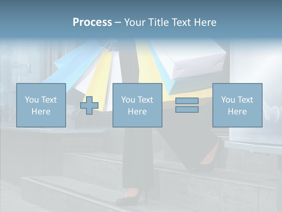 Cheerful Customer People PowerPoint Template