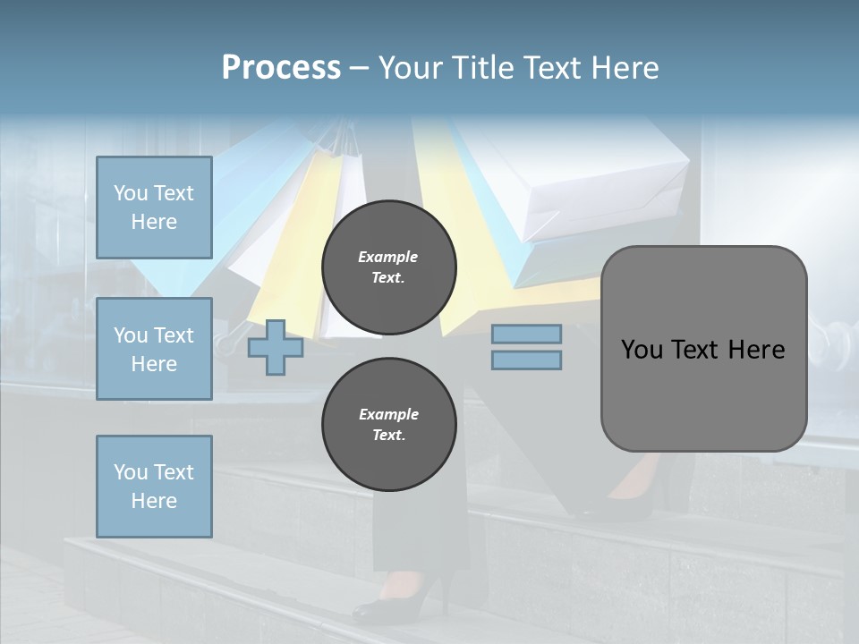 Cheerful Customer People PowerPoint Template