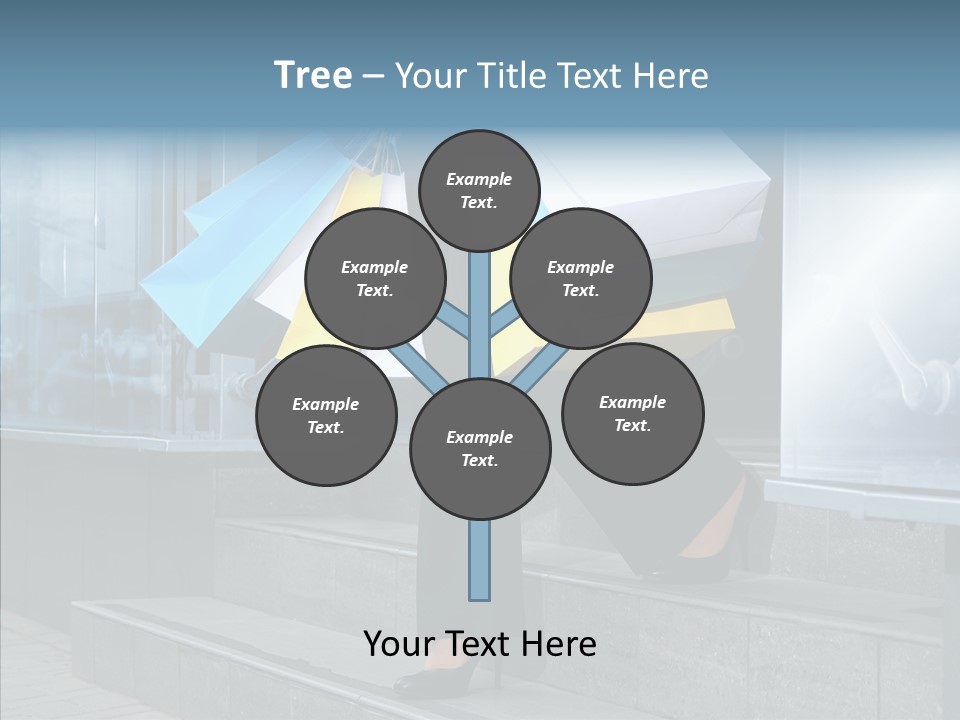 Cheerful Customer People PowerPoint Template