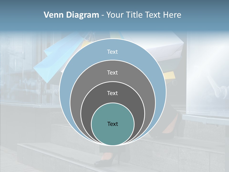 Cheerful Customer People PowerPoint Template