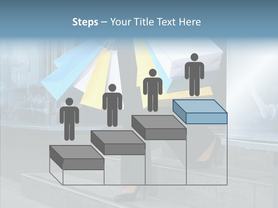 Cheerful Customer People PowerPoint Template