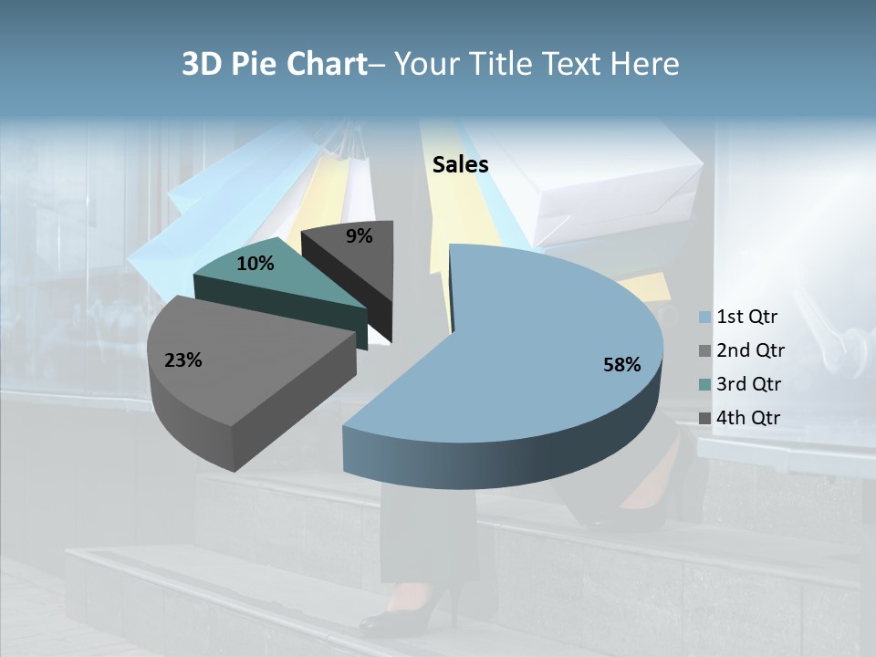 Cheerful Customer People PowerPoint Template