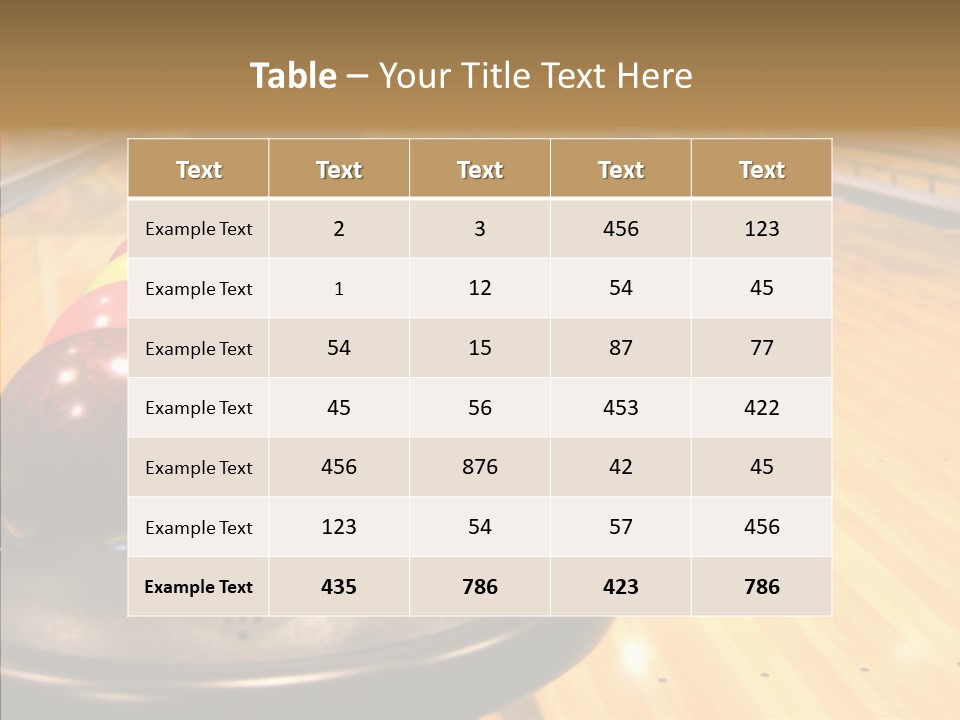 Leisure Sign Color PowerPoint Template